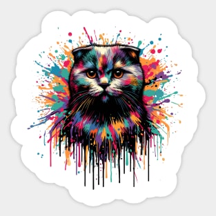 British Shorthair Cat Colors Sticker